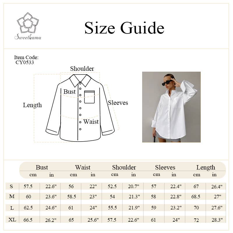 Classic White Button Up