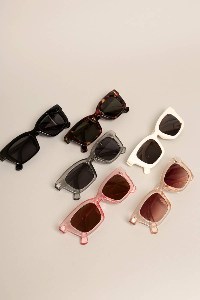 Women's Rectangle Frame Sunglasses
