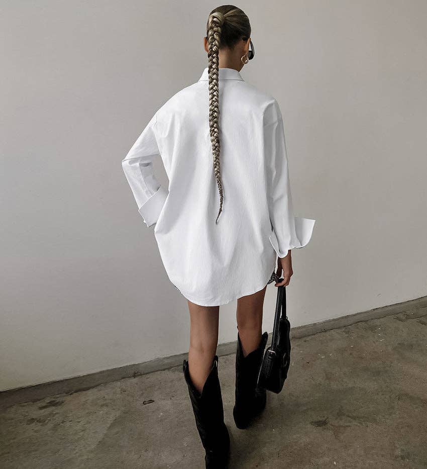 Classic White Button Up