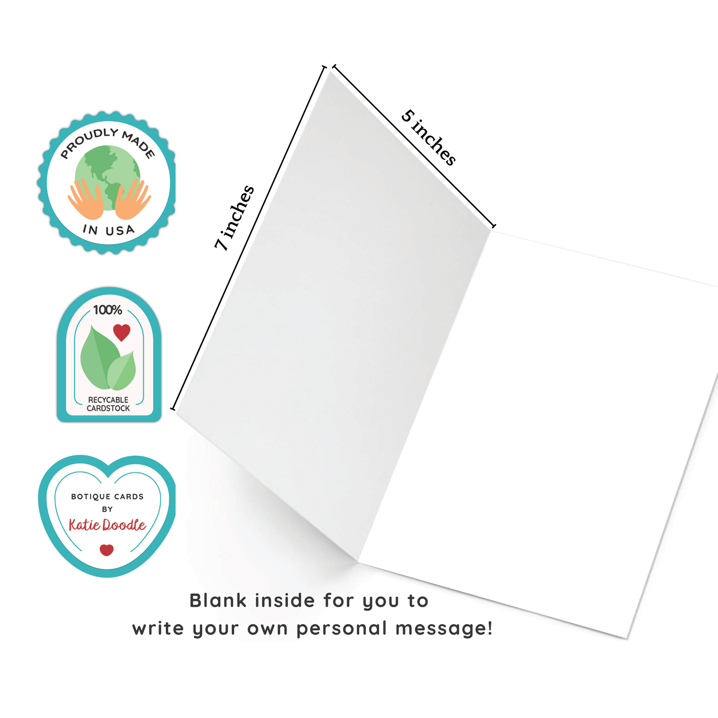 Funny Birthday Greeting Cards (Blank Inside)