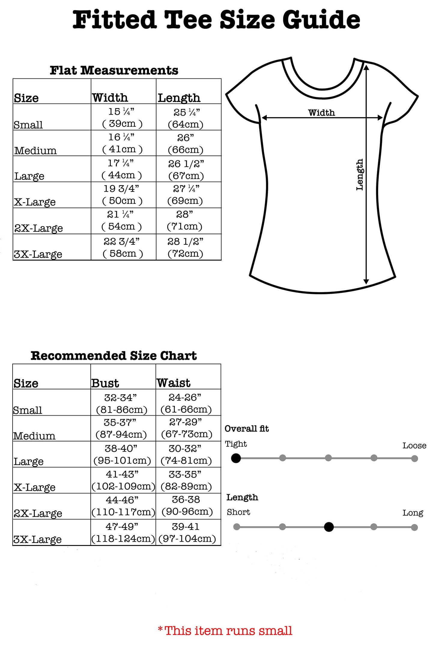 La Valiente Fitted Tee in Ivory