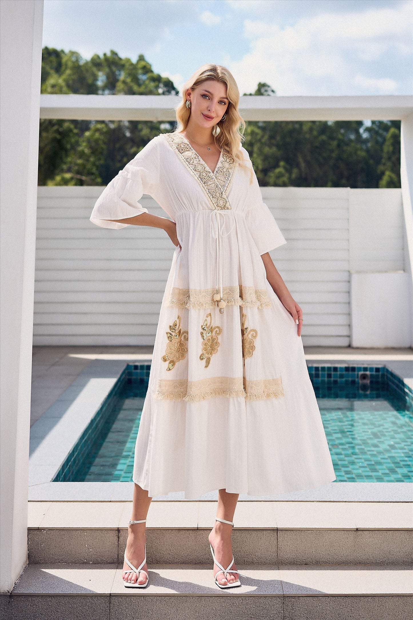 Boho Beach Statement Dress