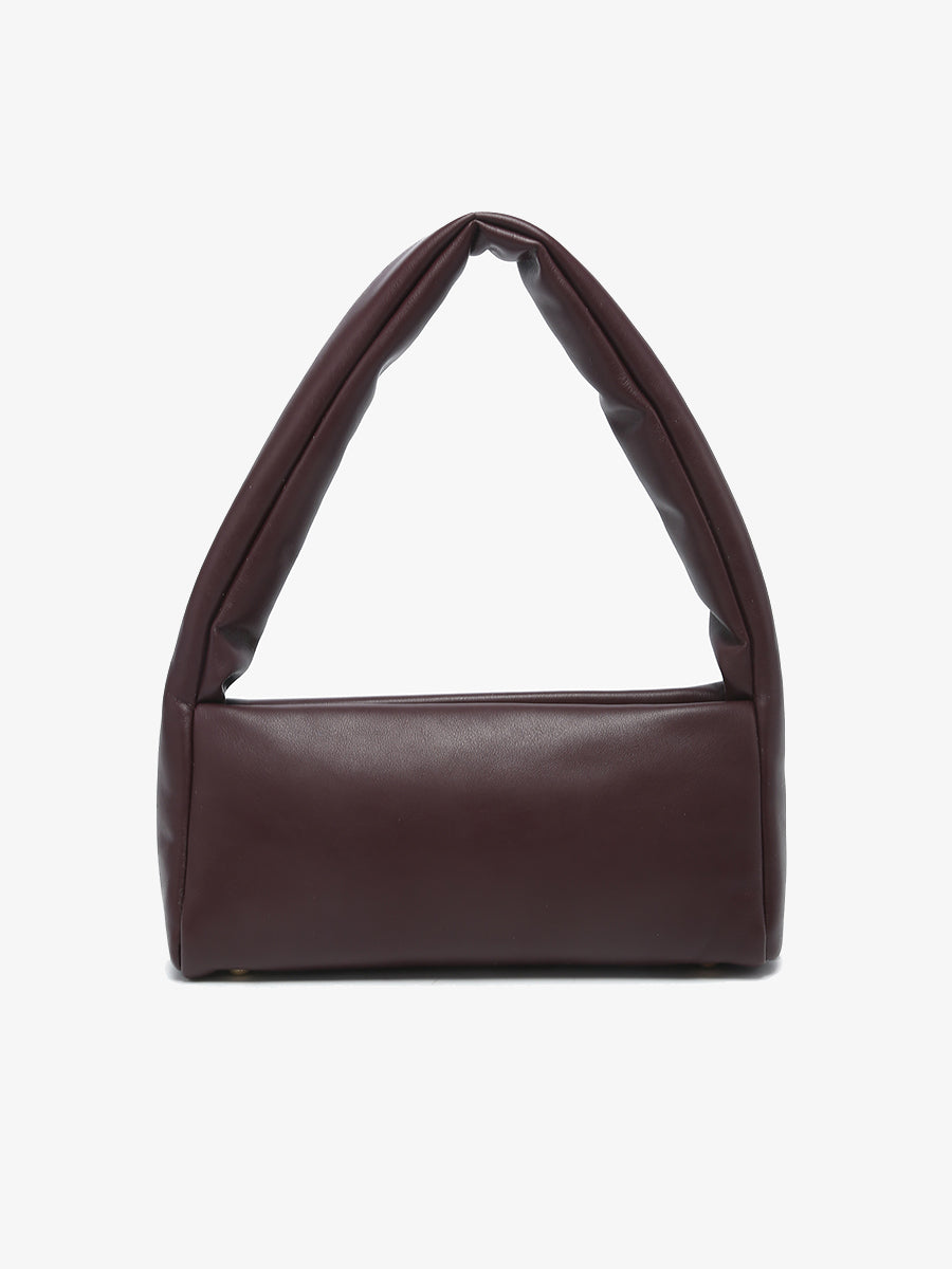 Bordeaux Vegan Leather Shoulder Bag