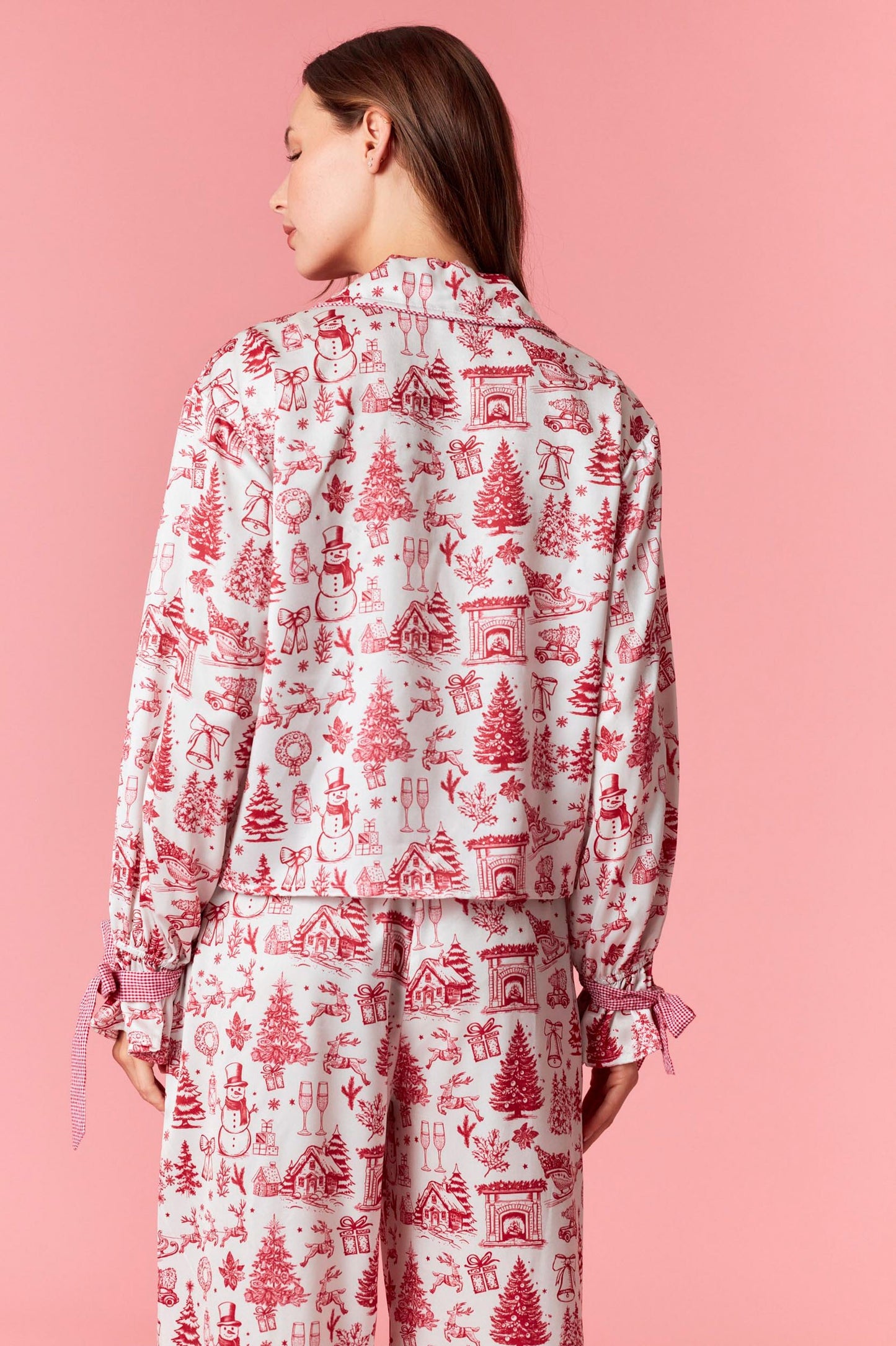 Christmas Red Pant set