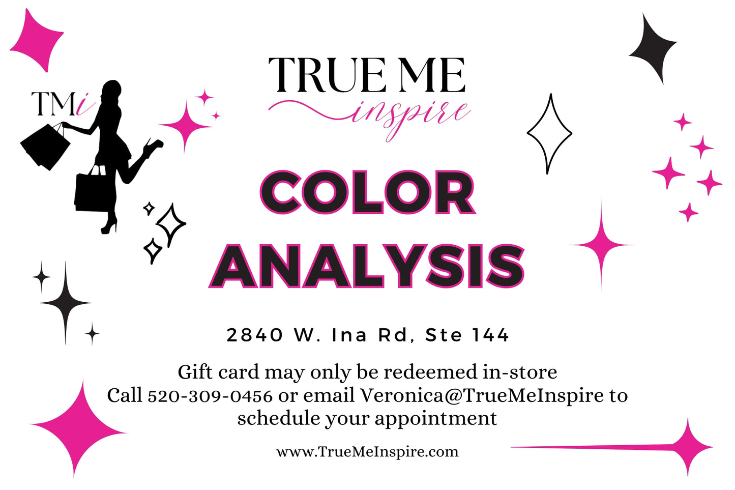True Me Inspire Gift Card
