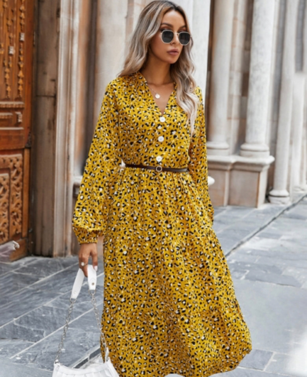 Leopard Print Dress - donation