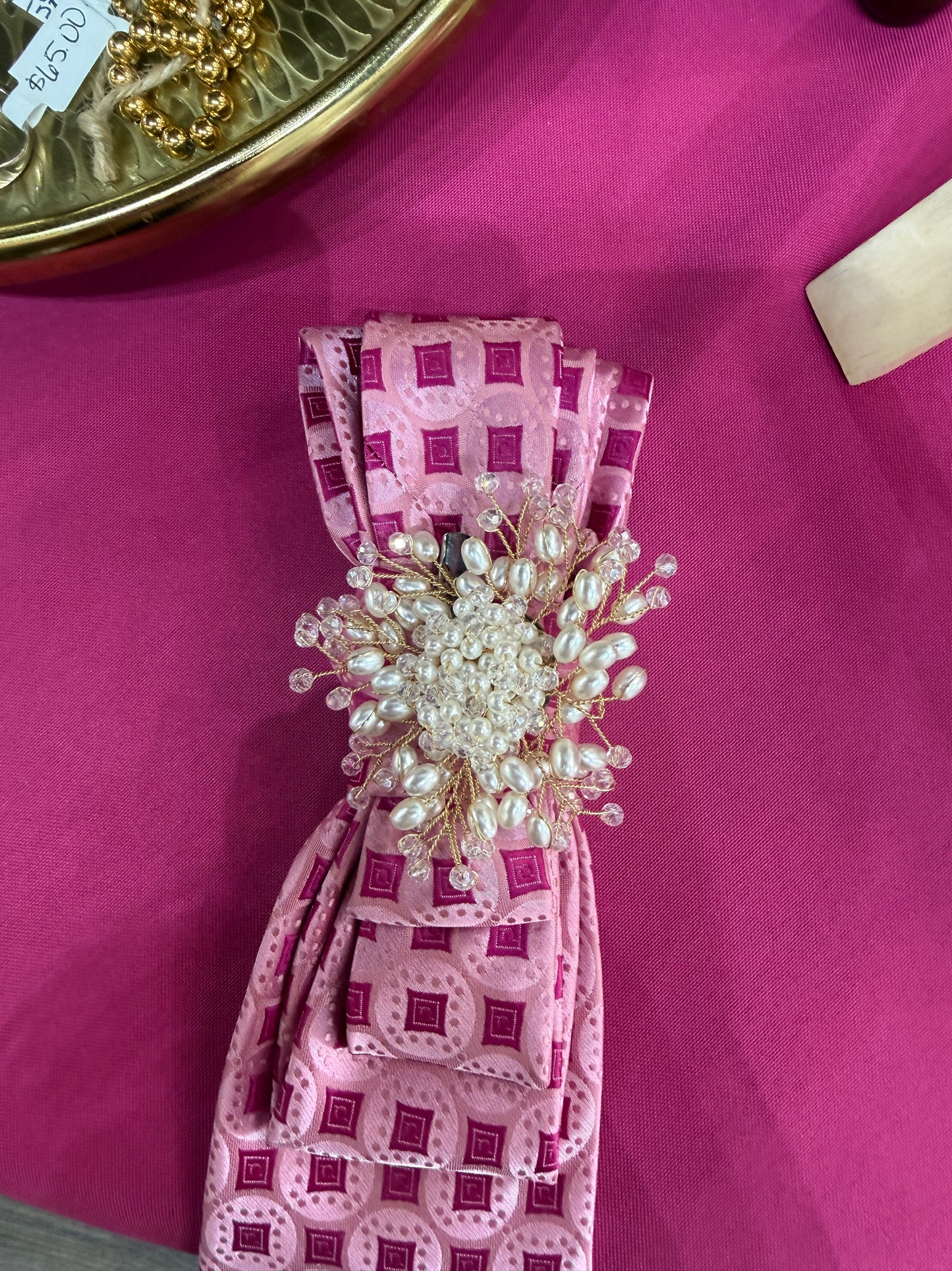 Pearl Cluster Brooch