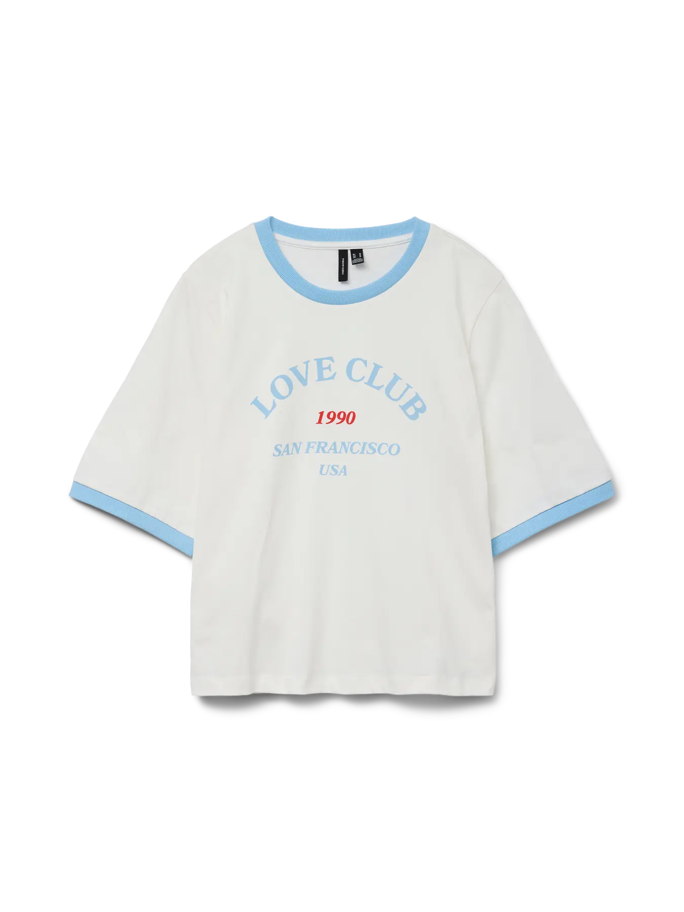 Love Club Graphic Ringer Tee