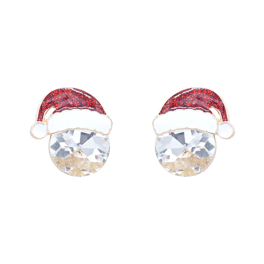 Santa Earrings