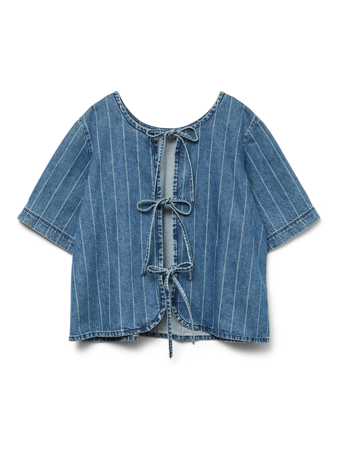 Trille Striped Tie-Back Top