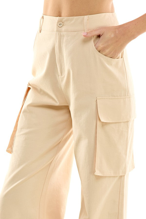 Wide Leg Cargo Pant