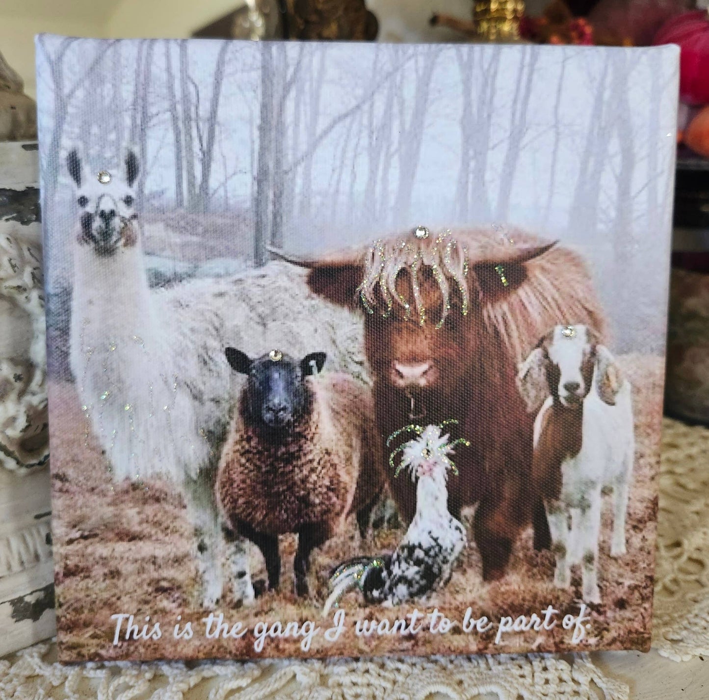 Canvas Wall Art This Is The Gang I Want To Be Part Of