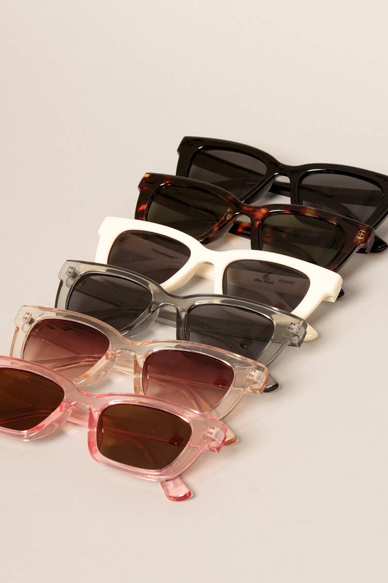 Women's Rectangle Frame Sunglasses