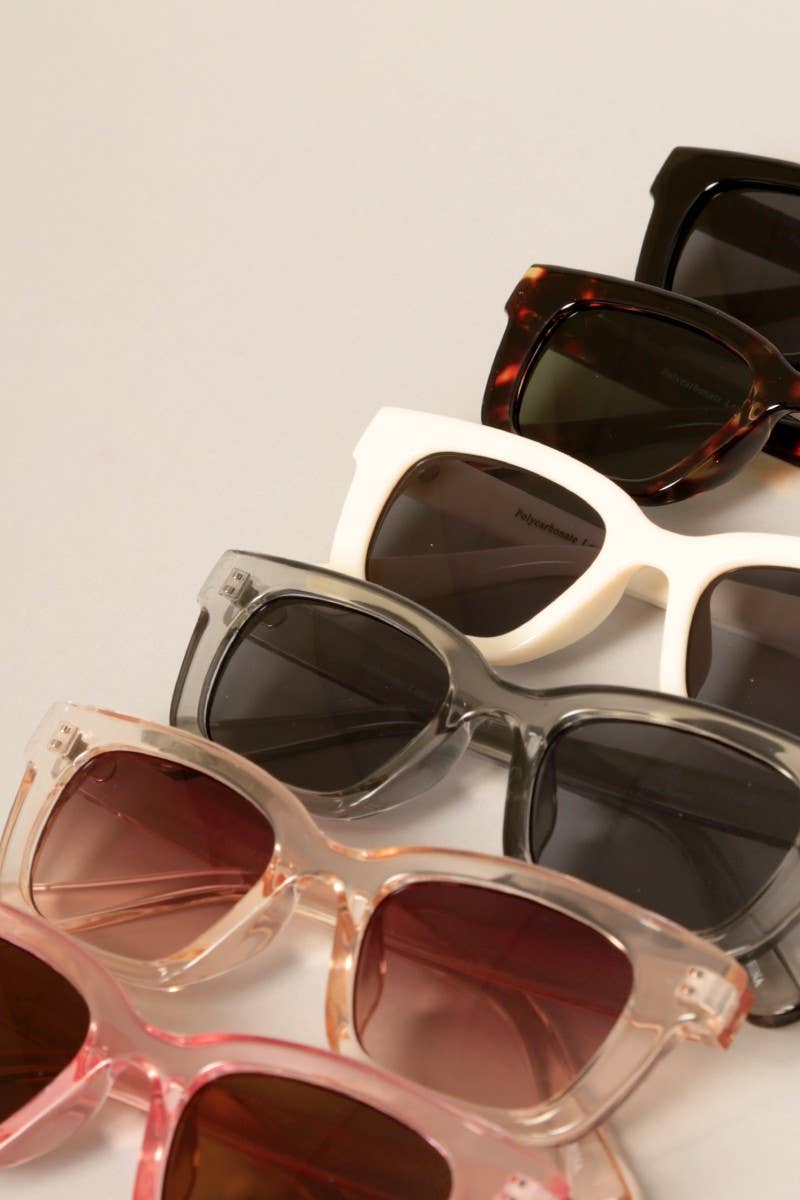 Women's Rectangle Frame Sunglasses