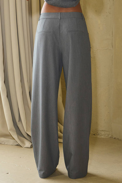 Woven Wide Slack Pants