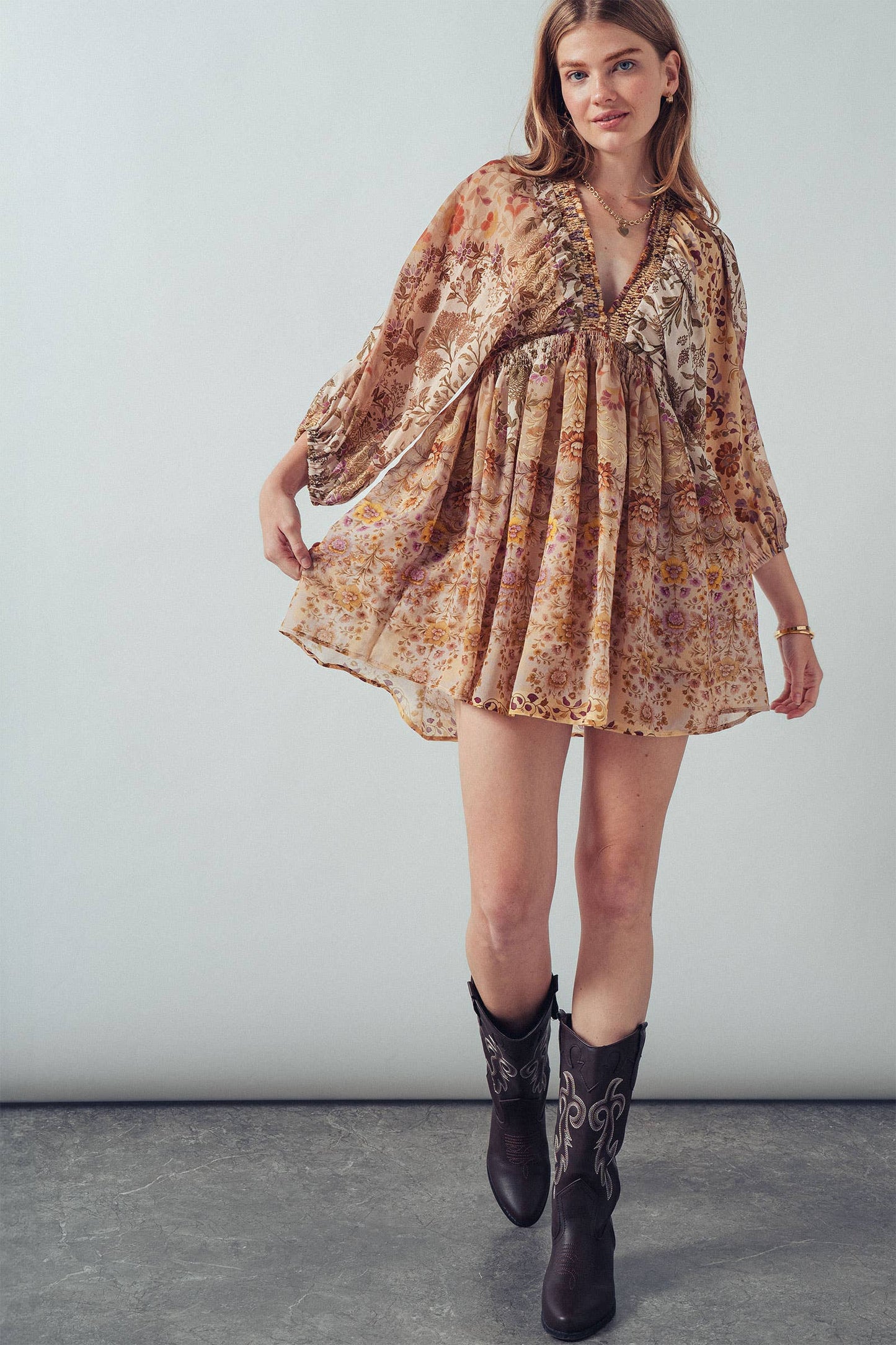 Boho Mini Dress