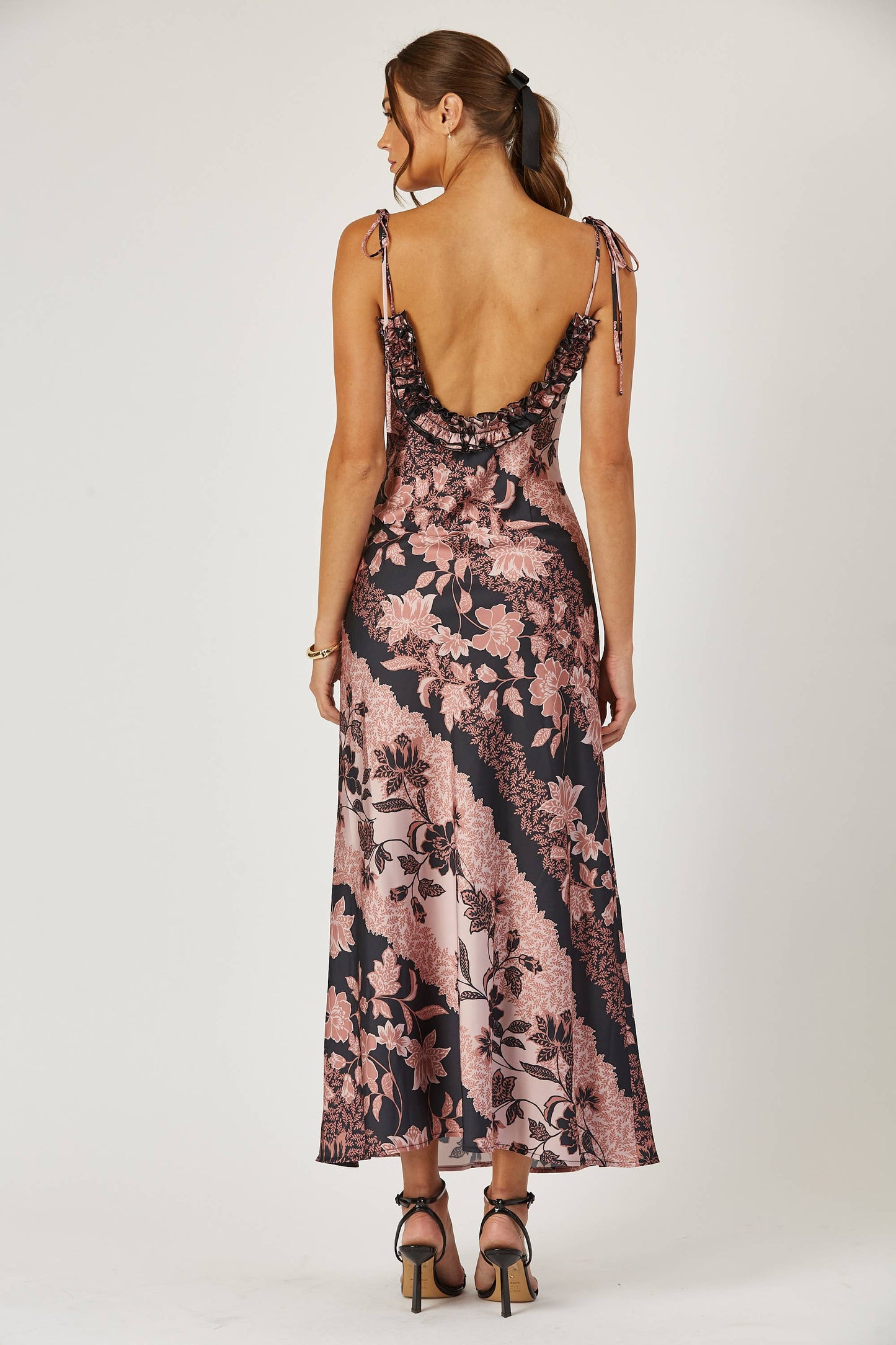 Hendri cowl neck maxi dress