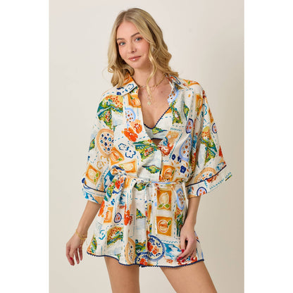 Romper & Bra Top Set
