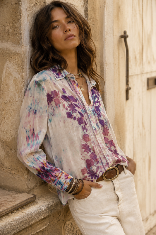 Violet Mirage Blouse