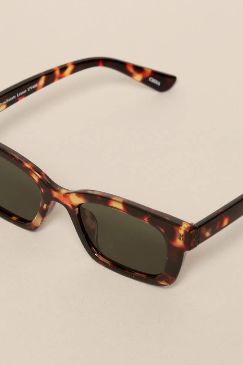 Women's Rectangle Frame Sunglasses