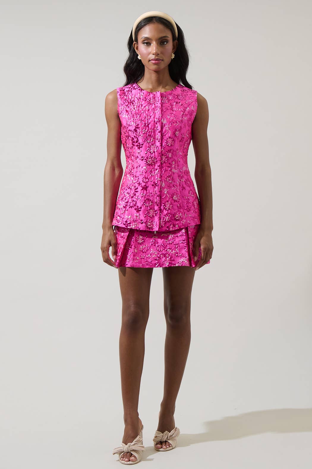 Harrington Jacquard Calera Mini Skirt