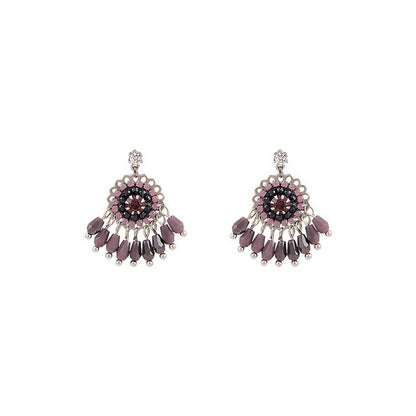 Flower Fashion Tassel Earrings