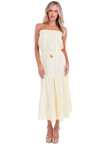 Baby Yellow Cotton Dress