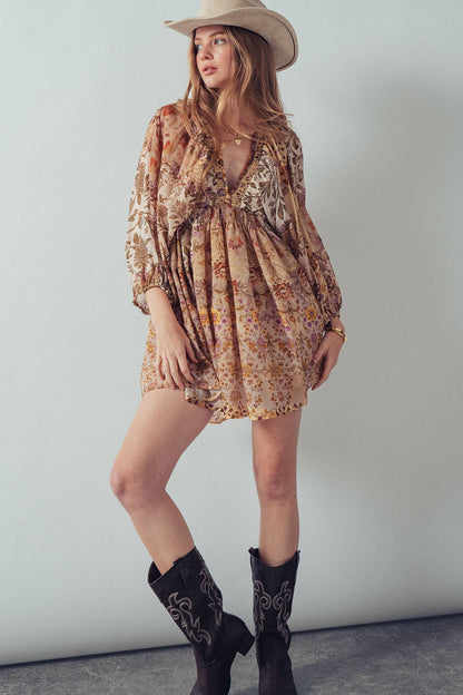 Boho Mini Dress