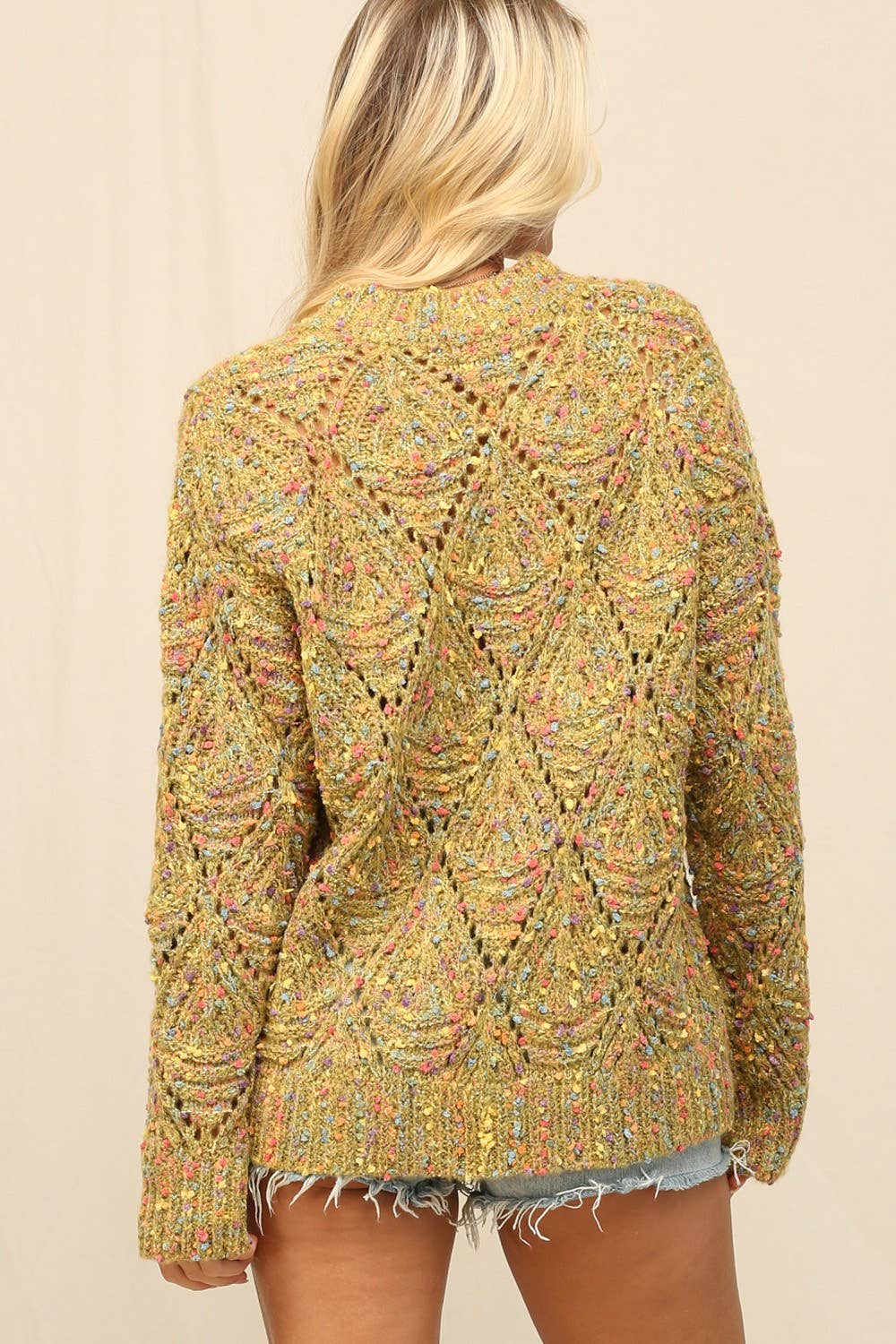 Colorfully Speckled Sweater
