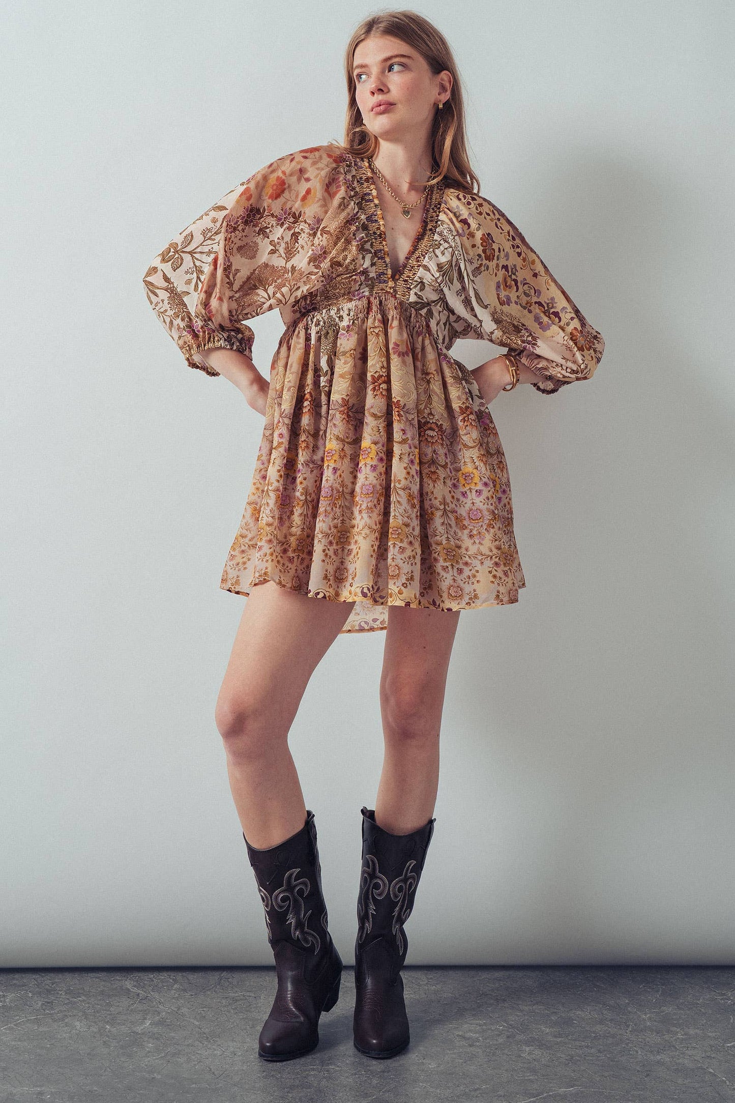 Boho Mini Dress