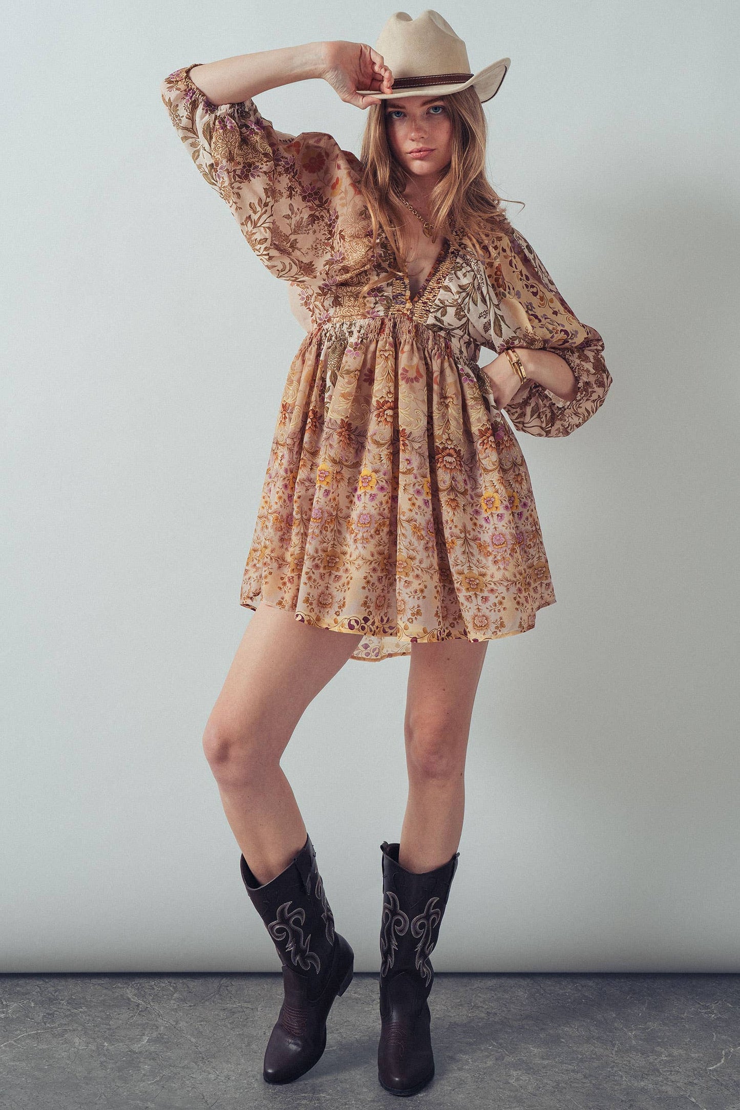 Boho Mini Dress