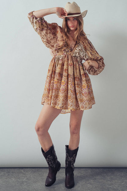 Boho Mini Dress