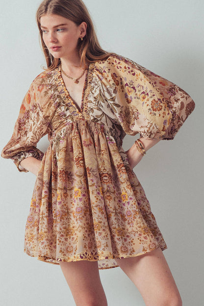 Boho Mini Dress