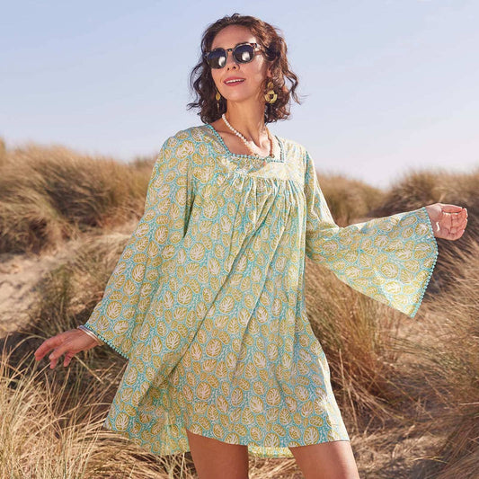 Coral Garden Ocean Dress