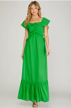 Apple Green Dress