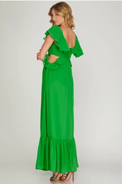Apple Green Dress