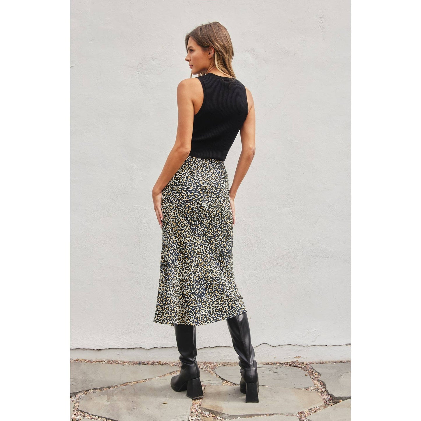 Wild Thoughts Bias Cut Skirt