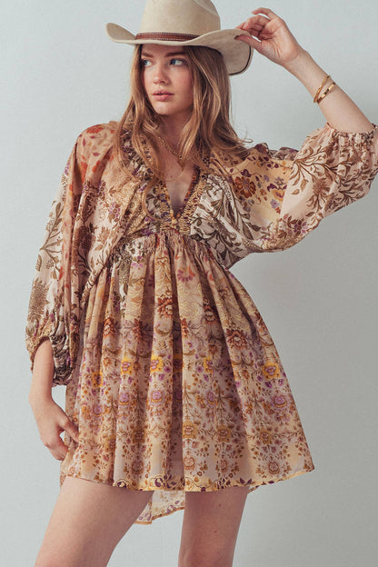 Boho Mini Dress