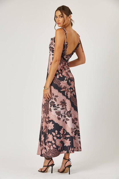 Hendri cowl neck maxi dress