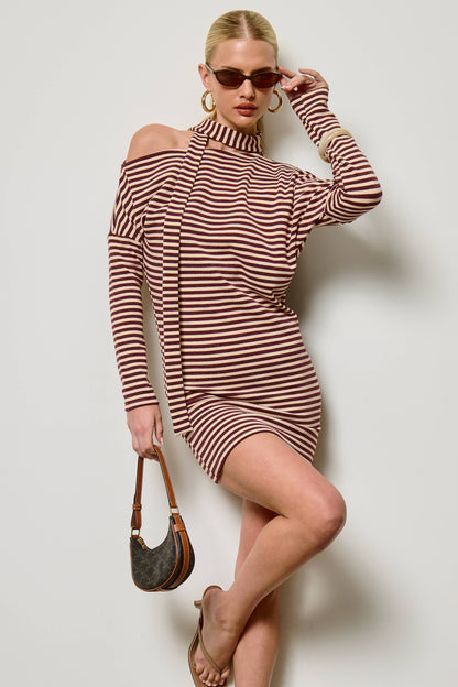 Scarf Mini Dress