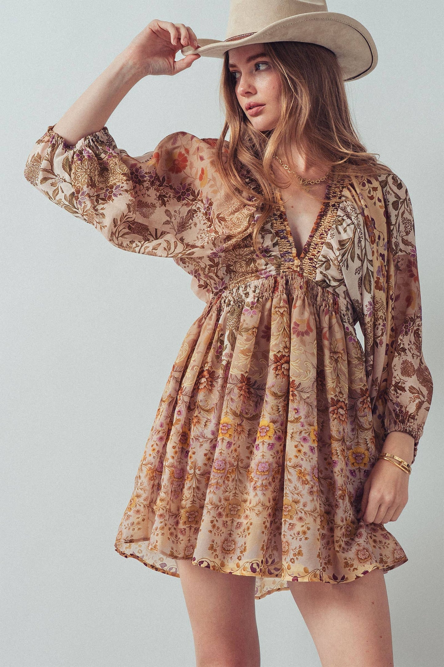 Boho Mini Dress
