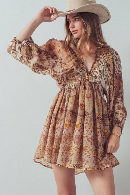 Boho Mini Dress