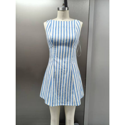 Stripe Mini Dress