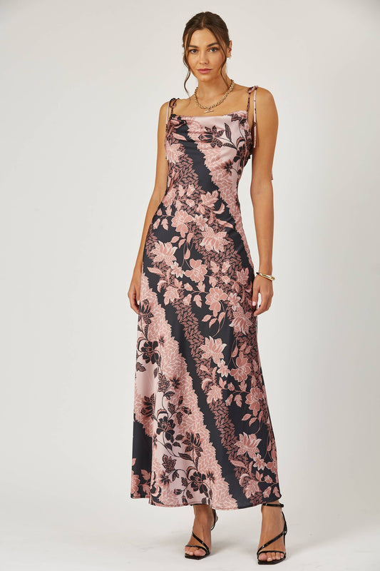 Hendri cowl neck maxi dress