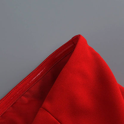 3D Flower Tube Dress - Bold Elegance