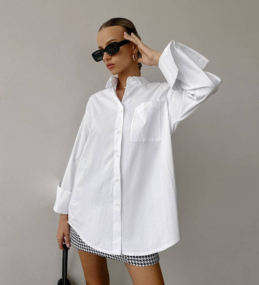 Classic White Button Up
