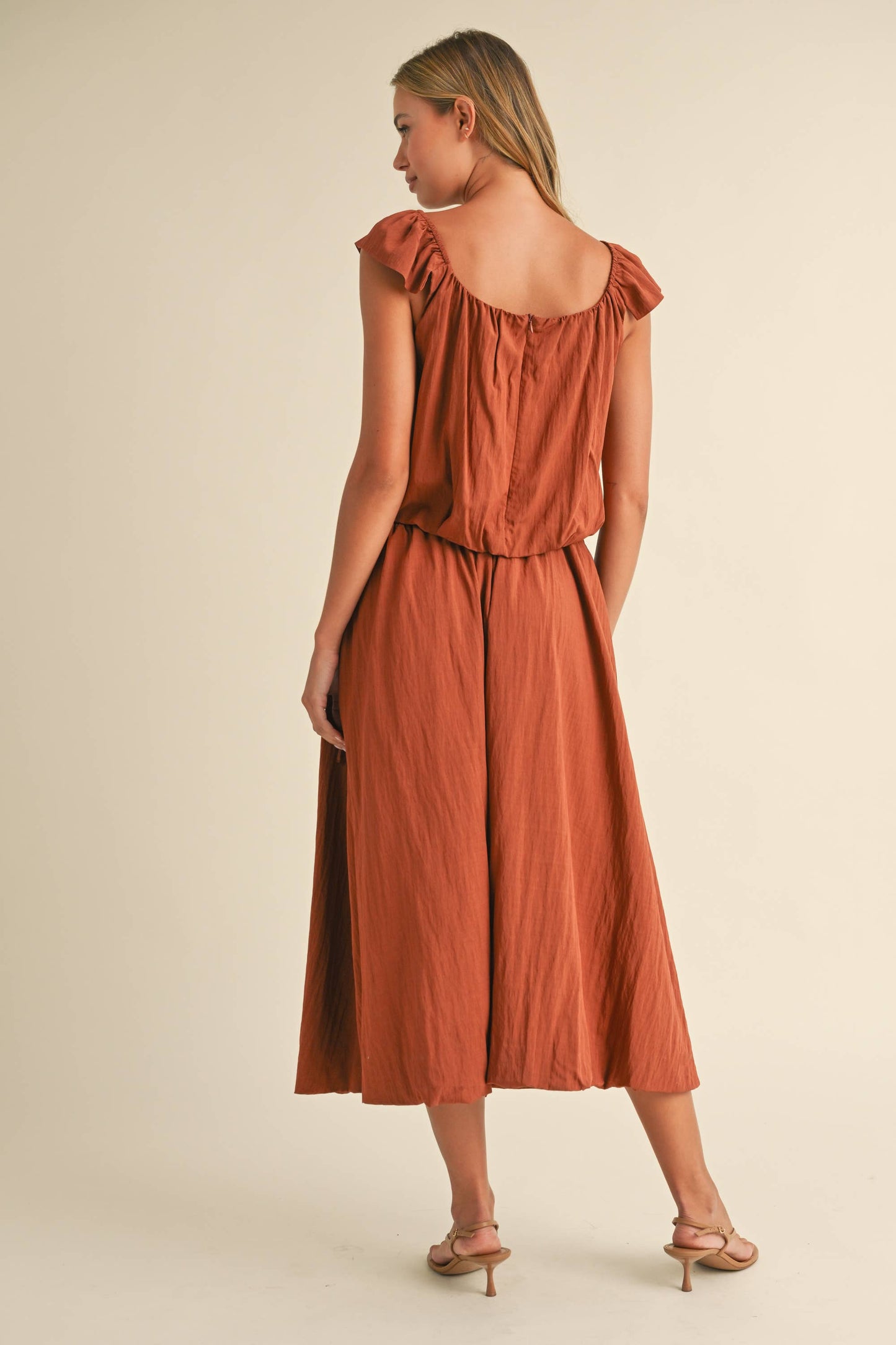 Sleeveless Top & Bubble Skirt Set