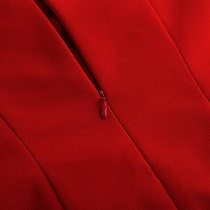 3D Flower Tube Dress - Bold Elegance