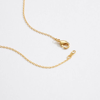 Mixed Metal Interlocking Rings Pendant Necklace