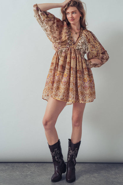 Boho Mini Dress